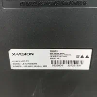 تلویزیون ایکس ویژن پنل شکسته