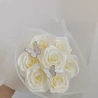 دسته گل ربانی ، هدیه، کادو ، نوزاد|گل مصنوعی|قم, چهل درخت‎|دیوار