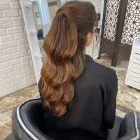 شنیون کار برای سالن زیبایی