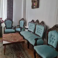 مبل سلطنتی در حد نو|مبلمان خانگی و میز عسلی|رشت, بلوار گیلان|دیوار