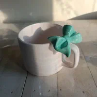 فنجون پاپیونی سرامیکی