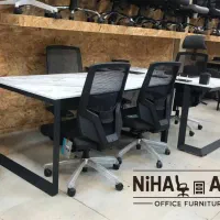 میز مبل اداری میز کنفرانس یو شکل52314کارگروهی|دفتر کار|چهاردانگه (تهران), |دیوار