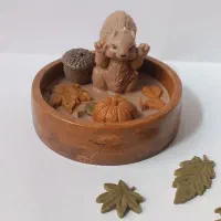 شمع ژورنالی و باکس گل شمع|صنایع دستی و سایر لوازم تزئینی|شاهینشهر, شهرک سایت|دیوار