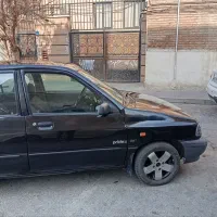 پراید مدل ۸۲ به رنگ مشکلی کاربرات