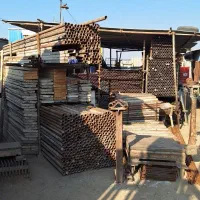 خرید فروش آهن ضایعات لوله داربست و...تخته وبشکه