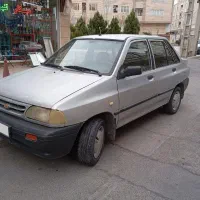 پراید مدل 88 نقره ای