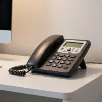 خط تلفن ثابت