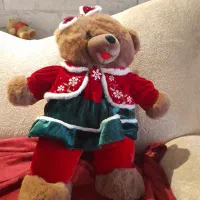 عروسک خرسی با قد ۵۵ سانت نو