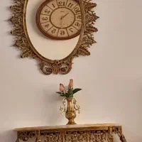 اینه شمعدان برنز سنگین وزن