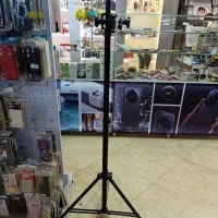 پایه عکاسی سه کاره بالا ومیله افقی که دوطرف داره