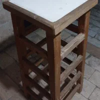 چهارپایه چوبی