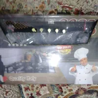 اجاق گاز صفحه ای  ایتالیایی اصل  ۵ شعله رنگ مشگی