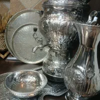 سماور گازی کنده کاری شده نوبل جنس عالی|سماور، چای‌ساز، قهوه‌ساز|تهران, شهرک رضویه|دیوار
