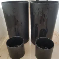 گلدان پلیمری مهرنی مدل استوانه