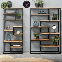 استند چوب و فلز دکوراتیو|بوفه، ویترین، کنسول|شیراز, شهرک کوثر|دیوار