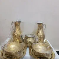 سماور دوکاره برنجی ۶لیتری گازی|سماور، چایساز، قهوهساز|مشهد, جنت|دیوار