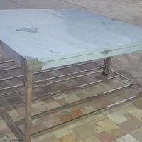 ۴عدد میز کار استیل دومتر دریک متر و دومتر در۶۲سانت|کافی‌شاپ و رستوران|تهران, شیوا|دیوار