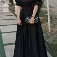 پیراهن مجلسی ساتنی