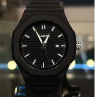 ساعت کاسیو بند سیلیکونی صفحه مشکی