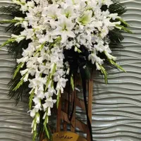 تاج گل ترحیم،تبریک،افتتاحیه، قیمت منصفانه1200|خدمات پذیرایی، مراسم|مشهد, امیر|دیوار