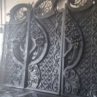 درب فرفورژه کار دست  حرفه ای
