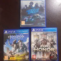 دیسک ps4 سه تا بازی آنلاین