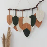 دیوارآویز مکرومه