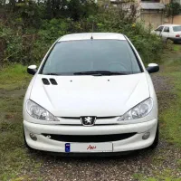 پژو ۲۰۶ اس دی موتور بزرگ وی ۸ شاسی سالم