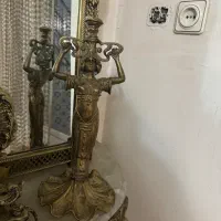 ساعت برنجی همراه دو فرشته|ساعت دیواری و تزئینی|تهران, هروی|دیوار