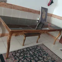 میز ناهارخوری ۸نفره|میز و صندلی غذاخوری|شهرکرد, |دیوار