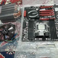مادربرد سوخته،فن و خنک کننده