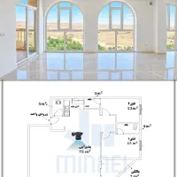 آپارتمان-115-متری-دو-خواب-مستر-در-اندیشه-رو-به-دره