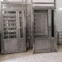 درب فلزی حیاطی در آلومینیوم و pvc(upvc) آلومینیومی|مصالح و تجهیزات ساختمان|شیراز, پانصد دستگاه ارتش|دیوار
