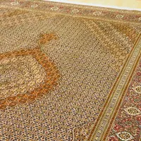 فرش ۹ متری کرم قهوه ای ماهی تبریز|فرش|تهران, سلسبیل|دیوار
