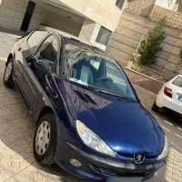 ۲۰۶تیپ۵مدل۹۶بدون‌رنگ شاسی و‌سینی عقب وجلو سالم