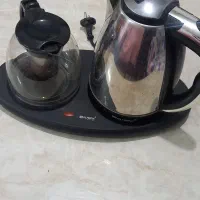 کتری برقی دوقولو چای ساز