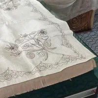 2 عدد سجاده مخمل سفید و شکلاتی نو مناسب جهیزیه|صنایع دستی و سایر لوازم تزئینی|تهران, شهر زیبا|دیوار