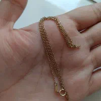 پلاک زنجیر طلا|جواهرات|دورود, |دیوار