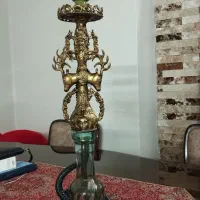 قلیان برنجی|صنایع دستی و سایر لوازم تزئینی|تهران, بلورسازی|دیوار