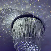 طراحی وتولید لوستر کریستالی / پارس آباد|لوستر و چراغ آویز|پارسآباد, |دیوار