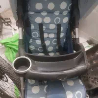 کالسکه good baby سرمه ای