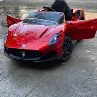 ماشین شارژی مازاراتی ۵ موتوره سوییچی دسته چمدانی|اسباببازی بچه|تهران, بازار|دیوار