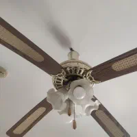 پنکه لوستر دار سالم و درحد نو