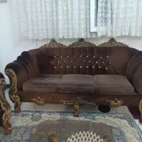 مبل ۷نفره ،روفرشی ۲عدد