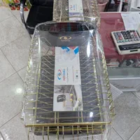 جاظرفی استیل طلایی جا ظرفی پلاستیکی استند ظرف|آب‌چکان و نظم‌دهنده ظروف|مشهد, مشهدقلی|دیوار
