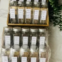 جا ادویه ای چوبی شیشه مک کارتی