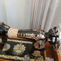 چرخ خیاطی دو شیره ی قدیمی