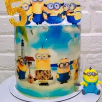 آموزش وسفارش کیک خامه ای،ژله،میوه آرایی،شام عروس