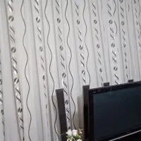 پرده حریر با آستری|پرده، رانر، رومیزی|مرودشت, ثبت احوال|دیوار