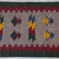 قالی دست بافت تمیز و نو